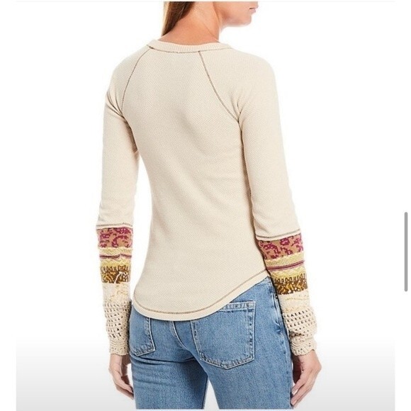 Free People In The Mix‎ Cuff Top S - Picture 4 of 9